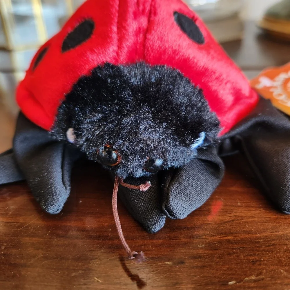 Folkmanis Folktails Ladybug Hand Puppet‎ Glove Storytelling Bug Insect Plush